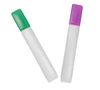 DECHOUS Contenitore per Maglieria in Plastica 2 Pezzi Custodia per Riporre Aghi da Cucito e Uncinetto Tubo Porta Ferri Design Creativo Superficie Liscia per Uso Domestico e