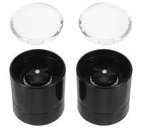 DECHOUS Coperchi Superiori per Macina Sale e Pepe in Acciaio Inossidabile 2 Pezzi Tappi per Macina Sale Macinatura Regolabile Accessori Cucina per Spezie Compatibili Macinapepe