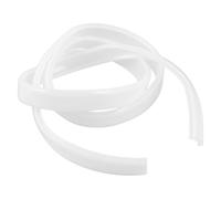 DECHOUS Copertura Canale Diffusore LED in Pvc 16mm Trasparente 1 Metro per Striscia Luminosa a LED Flessibile, Involucro per Luci al Neon, Diffusore Lineare per Illuminazione Interna