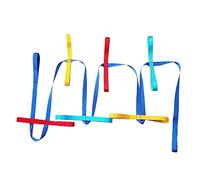 DECHOUS Corda Da Passeggio Sicurezza Per Ragazzo Ragazza Maniglie Colorate, Corda Per La Scuola e Asilo Nido, Materiale Durevole Riutilizzabile, Per Parco, Mensa e Uscite All’aperto