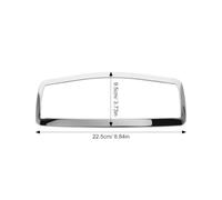 DECHOUS Cornice Decorativa per Luci Auto Interne, ABS Argento per Interni | Protezione e Decorazione per Abitacolo, Installazione Facile, Adatta a Veicolo e Tetto, Finitura Elegante