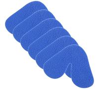 DECHOUS Cuscinetti Nasali in Nylon Blu Doppio Adesivo per Protezione Nasale Professionale, Traspiranti e Comodi per Uso Quotidiano Maschera e Naso, Set da 6 Pezzi
