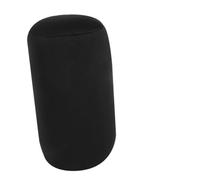 DECHOUS Cuscino Cilindrico Imbottito Per Collo e Schiena Morbido e Confortevole, Set Da 2 Pezzi Nero, Per Viaggi e Campeggio, Design Avvolgente e Portatile