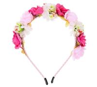 DECHOUS Fascia per Matrimoni e Feste Romantiche per Fiori Realistici Design Delicato e Confortevole Chioma per Donne