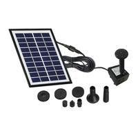 DECHOUS Fontana Solare Galleggiante da 2W per Giardino e Laghetto Pompa Acqua Solare Automatica per Esterni senza Batterie Decorazione Piscina e Bagno Uccelli