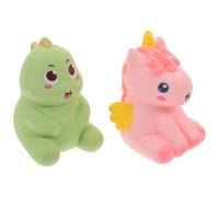 DECHOUS Giocattoli da Bagno per 2 Pezzi in Gomma Leggera Spruzzo Giocattoli Acquatici per Ragazzo Ragazza Set per Feste in Piscina e Giochi D’Acqua per la Doccia