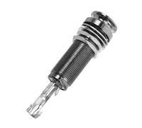 DECHOUS Jack di Uscita per Chitarra Perno Filettato Presa Audio per Basso Stereo Accessorio di Ricambio per Chitarra Elettrica Parte di Manutenzione