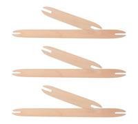 DECHOUS Kit per Maglieria 6 Pezzi Navette in Legno per Tessitura Strumenti per Lavorare a Maglia Sciarpe Maglioni e Arazzi Accessori per Tessitura Fai da Te Design Compatto Ergonomico