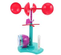 DECHOUS Kit Scientifico Anemometro Direzione del Vento per Giocattolo Eolico Educativo Fai da Te Set Esperimenti Scientifici per Scuola Materna e Apprendimento Meteorologia Outdoor