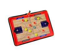 DECHOUS Lavagna Strategica Basket Magnetica Tavoletta Allenatore Leggera e Portatile per Competizioni e Allenamenti Board Cancellabile per Pianificazione e Sessioni di Gioco