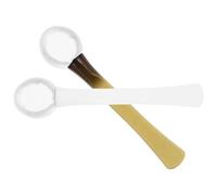 DECHOUS Massaggiatore Per Occhi e Applicatore Crema Contorno Occhi 2 Pezzi Mini Portatile Bastone Massaggiante Sfera Per Cura Pelle Femminile Uso Quotidiano in Borsa