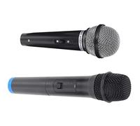 DECHOUS Microfono Giocattolo Finto per Bambini Portatile 2 Pezzi Realistica per Giochi di Ruolo, Feste, Spettacoli e Allenamento alla Timidezza