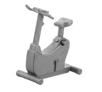 DECHOUS Modellazione Manuale Kit Di Casa in Miniatura Ornamenti Da Tavolo Retrò Mini Kit Di Costruzione Della Casa Mini Di Simulazione Modelli Architettonici Grey Addominali