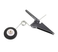 DECHOUS Montaggio Rotella di Coda Aeromodello per Kit Aereo Rc Staffa Resistente e Affidabile per Ricambi Aeroplani e Inferiori Accessori DIY Facili da Installare