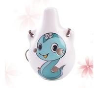DECHOUS Ocarina in Ceramica a Forma di Animale, Strumento Musicale Portatile Facile da Suonare, Decorazione da Scrivania come Regalo per Principianti e Professionisti