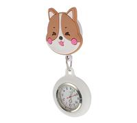 DECHOUS Orologio da Taschino per Infermiere Design Appendibile e Quadrante Facile da Leggere in Quarzo e Metallo Leggero per Donne
