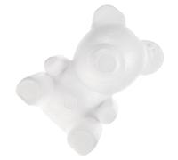 DECHOUS Orso di Gommapiuma Rosa per Decorazioni Fai da Te Orsetto in Schiuma per Arti e Mestieri Stampo Forma di Orso per Creazioni Manuali