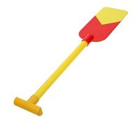 DECHOUS Pagaia in Plastica per Barca a Remi da 60 Cm, Pagaia per Kayak Colorata Rossa e Gialla, Accessorio Leggero e Sicuro, per Giochi di Finzione e Spettacoli