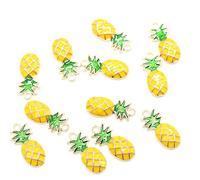 DECHOUS Pezzi Finitura Artigianale 20 per Lega per a Forma di Ananas per Capelli Fine Ragazza per Gioielli Fai da Te e Riparazioni