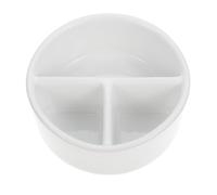 DECHOUS Piatto Porta Inchiostro in Ceramica Robusto Contenitore Calamaio per Calligrafia e Pittura Piccolo e Leggero per Uso Domestico e Studio Design Creativo per Artisti e