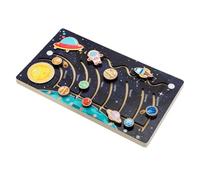DECHOUS Puzzle Pianeti in Legno Educativo, Giocattoli Puzzle Didattici Spaziali per Bambini, Set Solare Interattivo per Apprendimento Scientifico e Sviluppo Cognitivo