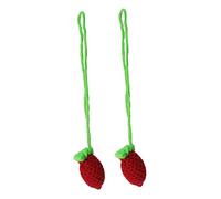 DECHOUS Sacchetto Di Corda Fatto A Mano A Forma Di Fragola Sicuro Per I Bambini Per Bomboniere Caccia Di Pasqua E Celebrazioni