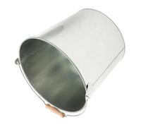 DECHOUS Secchio in Metallo per Cenere Inceneritore per Bruciare Rifiuti Bidone per Bruciare da Giardino Secchio per Cenere da Stufa Porta Carbone per Barbecue