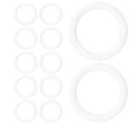 DECHOUS Set 24 Pezzi Accessori Ghirlanda Circolare Fai da Te in Schiuma 113X22 CM Decorazioni Leggere e Sicure per Materiali Inodori Senza Spigoli per Creazione Artigianale di