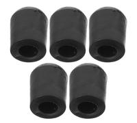 DECHOUS Set 5 Tappi Puntale Contrabbasso in Gomma Antiscivolo, Protezione Perno Estremità Basso, Accessori Stabile per Cordiera, Parti di Ricambio per Contrabbasso, Supporti per Strumenti