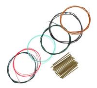 DECHOUS Set Corde Sostitutive per Chitarra Classica in Lega di Alluminio e Ottone, Accessori per Chitarra Classica Design Colorato, Facile Installazione, Completo per Setup Musicale