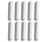 DECHOUS Set da 10 Capotasti in Osso di Bue per Chitarra Elettrica e Acustica, Materiale Resistente 40x10x5mm, Migliora Tono la Risonanza dello Strumento