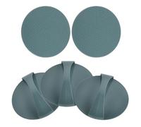 DECHOUS Set da 5 Attrezzi Baren per Incisione e Stampa a Rilievo, Tavole da Intaglio in Plastica Ø10 CM per Principianti, Strumenti Multiuso per Progetti di Xilografia e Artigianato