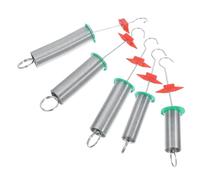 DECHOUS Set da 5 Molle per Esperimenti di Fisica Strumento Sperimentale per Apprendimento della Legge di Hooke Attrezzatura Didattica Versatile per Studenti e Laboratori Educativi