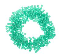 DECHOUS Set da 500 Mini Dadi Trasparenti Verdi in Plastica Dadi Quadrati per Giochi da Tavolo Matematica e Attività in Classe Portatili per Feste e Progetti Creativi