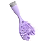 DECHOUS Spazzola per Capelli Bagnati e Asciutti Piccola Portatile con Specchio Integrato Districante e Massaggiante per Donne Design Leggero e Resistente per Viaggi e Uso Quotidiano