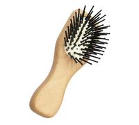 DECHOUS Spazzola per Chioma Mini Pettine da Viaggio Portatile in Legno e Nailon Cuscinetto D'aria per Sciogli Nodi e Styling, per Ragazzo Ragazza a Casa