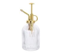DECHOUS Spruzzatore per Piante in Vetro Vintage con Nebulizzatore Uniforme e Design Trasparente Annaffiatoio Decorativo Resistente per Interni ed Esterni