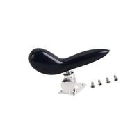 DECHOUS Stelo Per Fagotto Placcato Argento Supporto Per Sella Poggia Sella Accessorio Per Palcoscenico Strumenti A Fiato Strumenti Cg10 (nero)