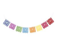 DECHOUS Striscione Day Of The Dead per Feste Messicane Banner in Feltro Riutilizzabile per Decorazioni Indoor Outdoor Decorazioni Fiesta Messicana per Carnevale e Compleanni