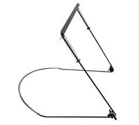 DECHOUS Supporto per Armonica in Metallo Regolabile per Collo Clip per Armonica a 10 Fori Leggero e Resistente Adatto a Musicisti di Tutte le Età per Esecuzioni Mani Libere