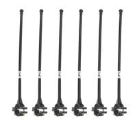 DECHOUS Supporto per Asta Portabandiera per Veicoli a Due Ruote e Biciclette in Plastica, Set da 6 Pezzi, Compatibile con Bici da Cross e Veicoli a Due Ruote, Facile Installazione per Uso