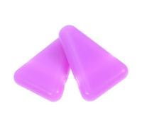 DECHOUS Supporto per Diapason in Silicone 2 Pezzi Base Triangolare 5,50X4,00X1,50Cm Design Portatile Stabilizzatore Sicuro per Meditazione Yoga e Applicazione Professionale