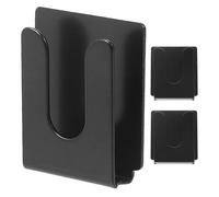 DECHOUS Supporto per Microfono Cb in Metallo 3 Pezzi Clip per Auto e Moto Gancio Antiurto per Microfono Radio Portatile Fissaggio Stabile per Uso in Viaggio e Sicurezza alla Guida