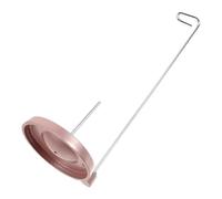 DECHOUS Supporto per Rocchetto in Alluminio Rosa Oro, Porta Filo per Macchina da Cucire Professionale, Base Stabile Zavorrata per Filatura Uniforme su Macchine Portarocchetto Orizzontale,