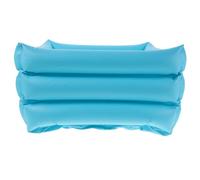 DECHOUS Vasca Gonfiabile per Pediluvio Portatile in PVC Stabile Pieghevole e Leggera Bacinella per Ammollo Piedi Adatta a Uso Interno ed Esterno per Relax a Casa e Viaggi 32X32X18 CM