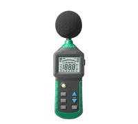 Decibelmetro, Tester e software for decibel fonometro digitale a portata automatica, da 30 dB a 130