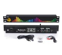 Decibelvibe TNZ SGE6 - Equalizzatore grafico audio con ingresso/uscita RCA-Jack 3.5, ingresso wireless tramite microfono integrato, ingresso USB e Bluetooth, preamplificatore audio per sistemi