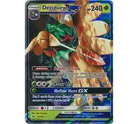 Decidueye GX 12/149 Carta Pokemon ultra rara (set base Sole e Luna) + TitanCards® Toploader