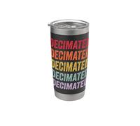 Decimato Bicchiere termico in acciaio inox doppia parete