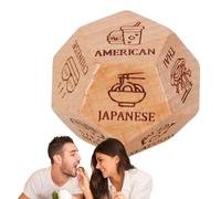 Decision Dice for Couple Reusable Couple Dinner Decider Cute Patterns